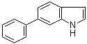 structure of CAS# 106851-31-4, 6-Phenyl-1H-indole;6-Phenylindole