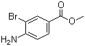 structure of CAS# 106896-49-5, Methyl 4-amino-3-bromobenzoate