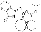 (1S,9S)-9-(1,3-二氢-1,3-二氧代-2H-异吲哚-2-基)八氢-10-氧代-6H-哒嗪并[1,2-a][1,2]二氮杂卓-1-羧酸叔丁酯分子结构 (CAS 106927-97-3)