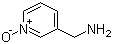 structure of CAS# 106940-10-7, 3-Pyridinemethanamine 1-oxide;3-(Aminomethyl)pyridine N-oxide