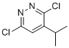 structure of CAS# 107228-51-3, 3,6-Dichloro-4-isopropylpyridazine