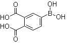 structure of CAS# 1072946-35-0, 4-Borono-1,2-benzenedicarboxylic acid