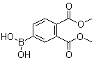 结构式 CAS# 1072951-51-9, [3,4-二(甲氧羰基)苯基]硼酸