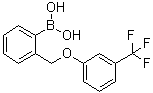 结构式 CAS# 1072951-60-0, [2-[[3-(三氟甲基)苯氧基]甲基]苯基]硼酸