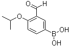 structure of CAS# 1072952-00-1, [3-Formyl-4-(1-methylethoxy)phenyl]boronic acid
