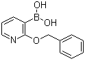 结构式 CAS# 1072952-41-0, [2-[苄氧基]吡啶-3-基]硼酸