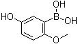 结构式 CAS# 1072952-43-2, B-(5-羟基-2-甲氧基苯基)硼酸