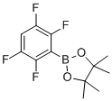 structure of CAS# 1073339-11-3, 4,4,5,5-Tetramethyl-2-(2,3,5,6-tetrafluorophenyl)-1,3,2-dioxaborolane