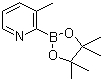 结构式 CAS# 1073371-84-2, 3-甲基吡啶-2-硼酸频哪醇酯