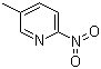 structure of CAS# 1074-38-0, 2-Nitro-5-methylpyridine;2-Nitro-5-picoline; 3-Methyl-6-nitropyridine