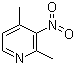 2,4-Dimethyl-3-nitropyridine molecular structure (CAS 1074-76-6)