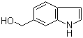 Indole-6-methanol molecular structure (CAS 1075-26-9)