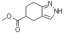 结构式 CAS# 1076197-91-5, 4,5,6,7-四氢-2H-吲唑-5-羧酸甲酯