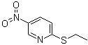 结构式 CAS# 107756-05-8, 2-(乙硫基)-5-硝基吡啶