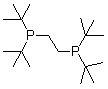 结构式 CAS# 107783-62-0, 1,2-双(二叔丁基膦)乙烷