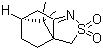 structure of CAS# 107869-45-4, (+)-10-Camphorsulfonimine;(3aR,6S)-4,5,6,7-Tetrahydro-8,8-dimethyl-3H-3a,6-methano-2,1-benzisothiazole 2,2-dioxide