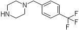 N-[4-(Trifluoromethyl)benzyl]piperazine molecular structure (CAS 107890-32-4)