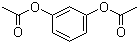 结构式 CAS# 108-58-7, 1,3-二乙酰氧基苯; 间苯二酚二乙酸酯