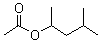 结构式 CAS# 108-84-9, 1,3-二甲基丁基乙酸酯