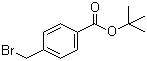 tert-Butyl 4-(bromomethyl)benzoate molecular structure (CAS 108052-76-2)
