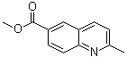 2-Methylquinoline-6-carboxylic acid methyl ester molecular structure (CAS 108166-01-4)
