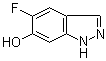 5-Fluoro-1H-indazol-6-ol molecular structure (CAS 1082041-61-9)