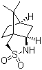 structure of CAS# 108448-77-7, (2S)-Bornane-10,2-sultam;(1R)-(+)-2,10-Camphorsultam; [3aR-(3aalpha,6alpha,7abeta)]-Hexahydro-8,8-dimethyl-2,2-dioxide-3H-3a,6-methano-2,1-benzisothiazole