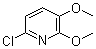 structure of CAS# 1087659-30-0, 6-Chloro-2,3-dimethoxypyridine