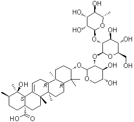 Ilexsaponin B2 molecular structure (CAS 108906-69-0)
