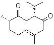 结构式 CAS# 108944-67-8, 新莪二酮