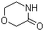 structure of CAS# 109-11-5, 3-Ketomorpholine;Morpholin-3-one