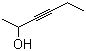 3-Hexyn-2-ol molecular structure (CAS 109-50-2)