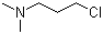 3-Chloro-1-(N,N-dimethyl)propylamine molecular structure (CAS 109-54-6)