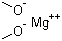 structure of CAS# 109-88-6, Methanol magnesium salt ;Magnesium methoxide; Bis(methoxy)magnesium; Dimethoxymagnesium; Magnesium dimethoxide; Magnesium methylate