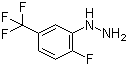 结构式 CAS# 1093059-58-5, [2-氟-5-(三氟甲基)苯基]肼