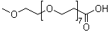 structure of CAS# 1093647-41-6, 4,7,10,13,16,19,22,25-Octaoxahexacosanoic acid
