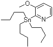 结构式 CAS# 1094072-15-7, 3-甲氧基-2-(三丁基锡烷基)吡啶