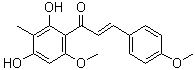 2',4'-Dihydroxy-4,6'-dimethoxy-3'-methylchalcone molecular structure (CAS 109471-13-8)