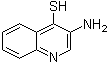 3-Amino-4-mercaptoquinoline molecular structure (CAS 109543-48-8)