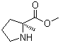 2-Methyl-L-prolinate methyl ester molecular structure (CAS 109837-32-3)