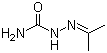 丙酮缩氨基脲分子结构 (CAS 110-20-3)