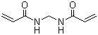 structure of CAS# 110-26-9, N,N'-Methylenebisacrylamide;Bis-acrylamide; N,N-Methylene-bis-acrylamide; N,N'-Methylenebis(2-propenamide); MBA; NAPP