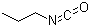 Propyl isocyanate molecular structure (CAS 110-78-1)