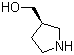 structure of CAS# 110013-18-8, (R)-Pyrrolidin-3-ylmethanol;(R)-3-Pyrrolidinemethanol; (3R)-3-Pyrrolidinemethanol