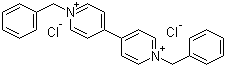 结构式 CAS# 1102-19-8, 1,1'-二苄基-4,4'-联吡啶二氯化物