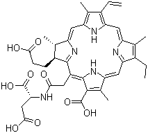 Talaporfin molecular structure (CAS 110230-98-3)