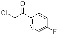 2-Chloro-1-(5-fluoro-2-pyridinyl)ethanone molecular structure (CAS 1104606-44-1)