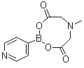 4-Pyridinylboronic acid methyliminodiacetic acid ester molecular structure (CAS 1104636-72-7)