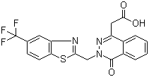 结构式 CAS# 110703-94-1, 唑泊司他