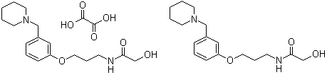 Roxatidine ethanedioate (2:1) (salt) molecular structure (CAS 110925-92-3)